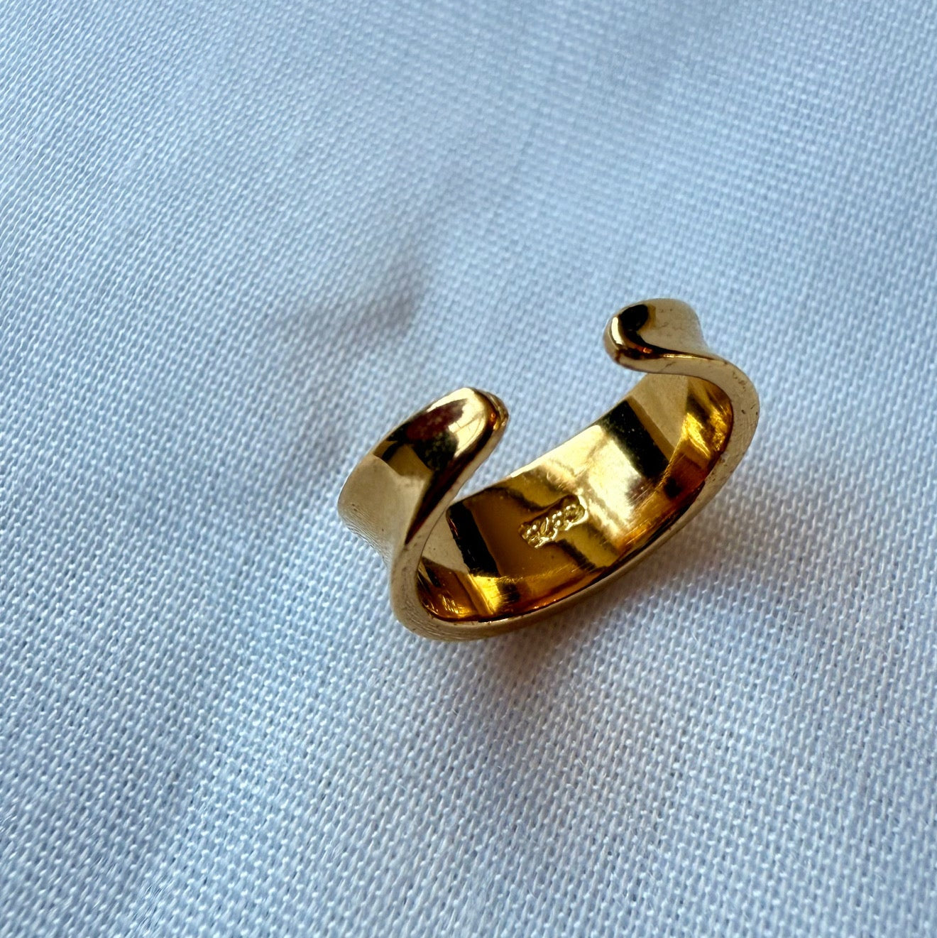 Arc 14ct Gold Plated Ear Cuff (sample)