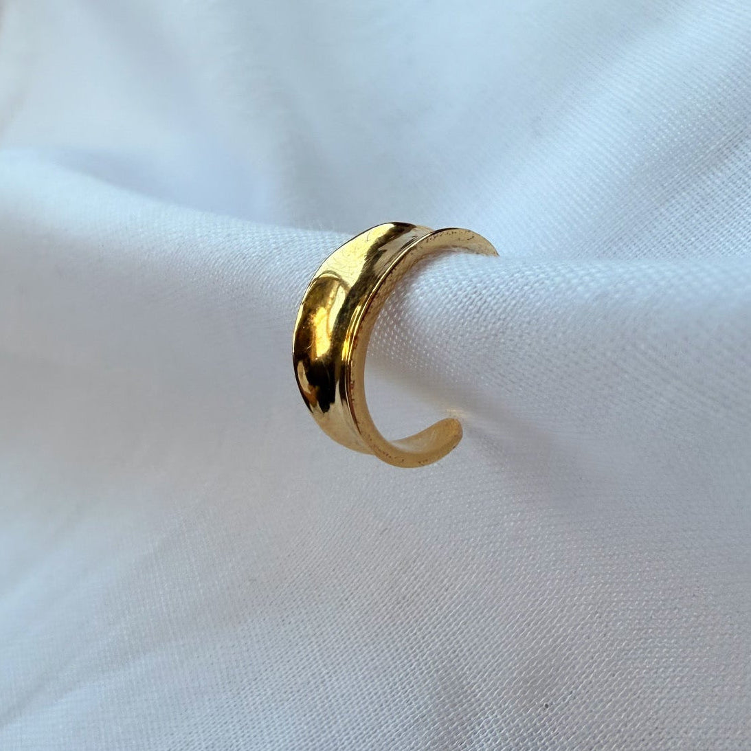 Arc 14ct Gold Plated Ear Cuff