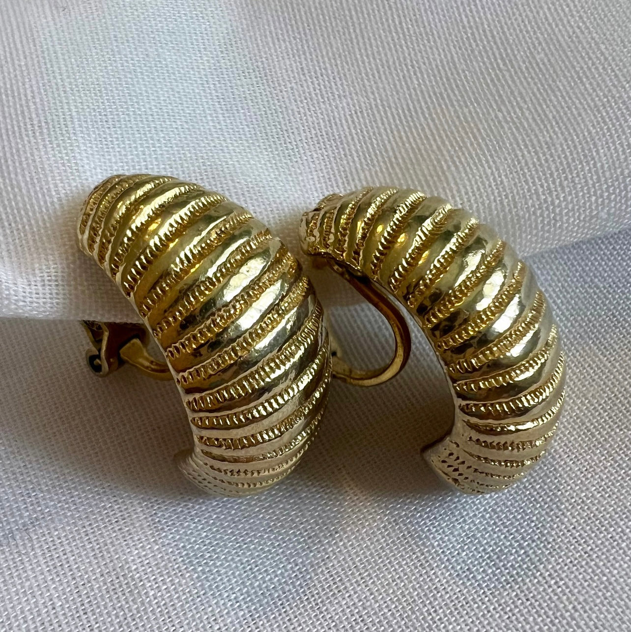 Vintage Monet Costume clip on earrings image 7