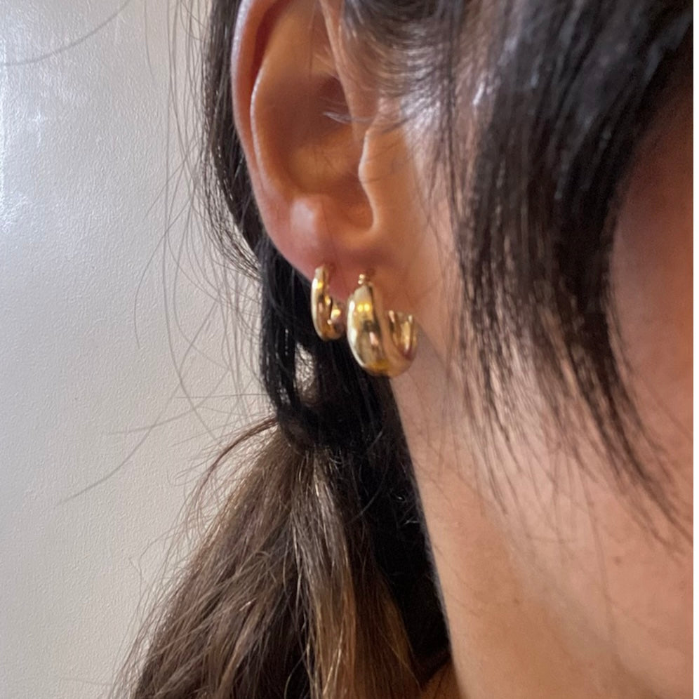 Crescent hoops image 1