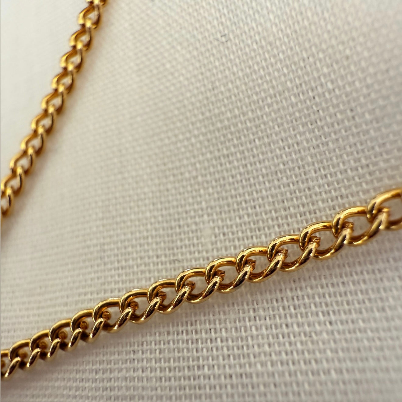 18ct gold plated necklace with fish charm cluster image 2