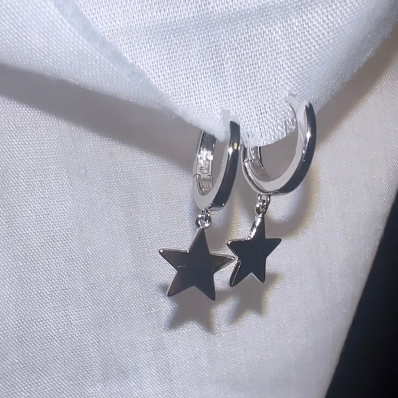 Silver star huggies image 0