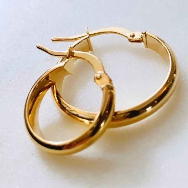 Signature small hoops image 1