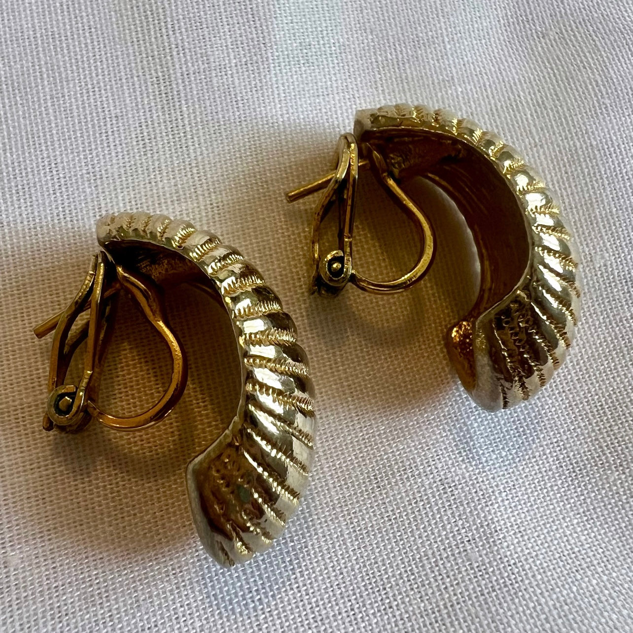 Vintage Monet Costume clip on earrings image 4