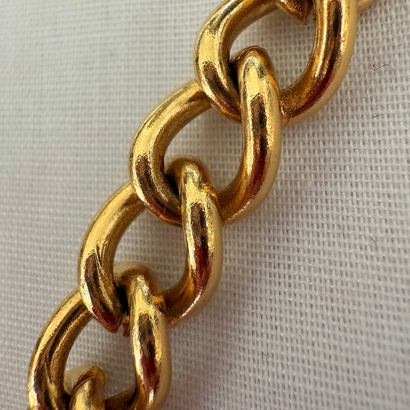 9ct Rolled gold T-bar dog clip bracelet image 2
