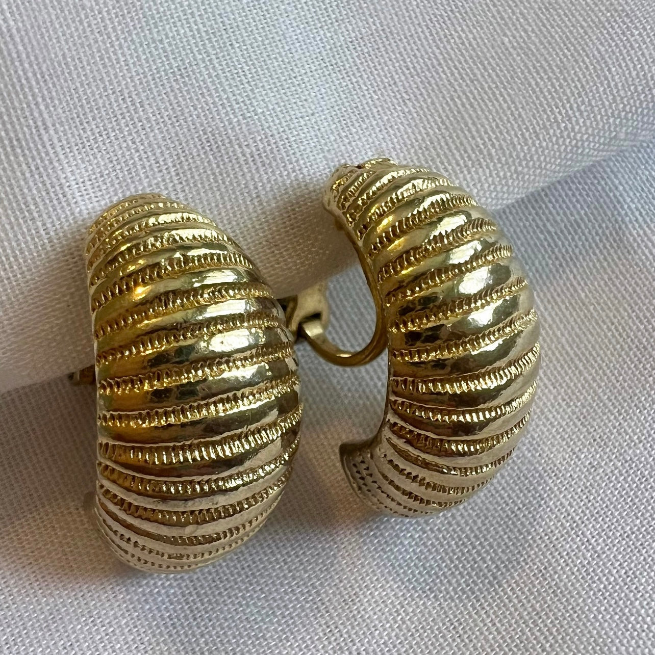 Vintage Monet Costume clip on earrings image 3