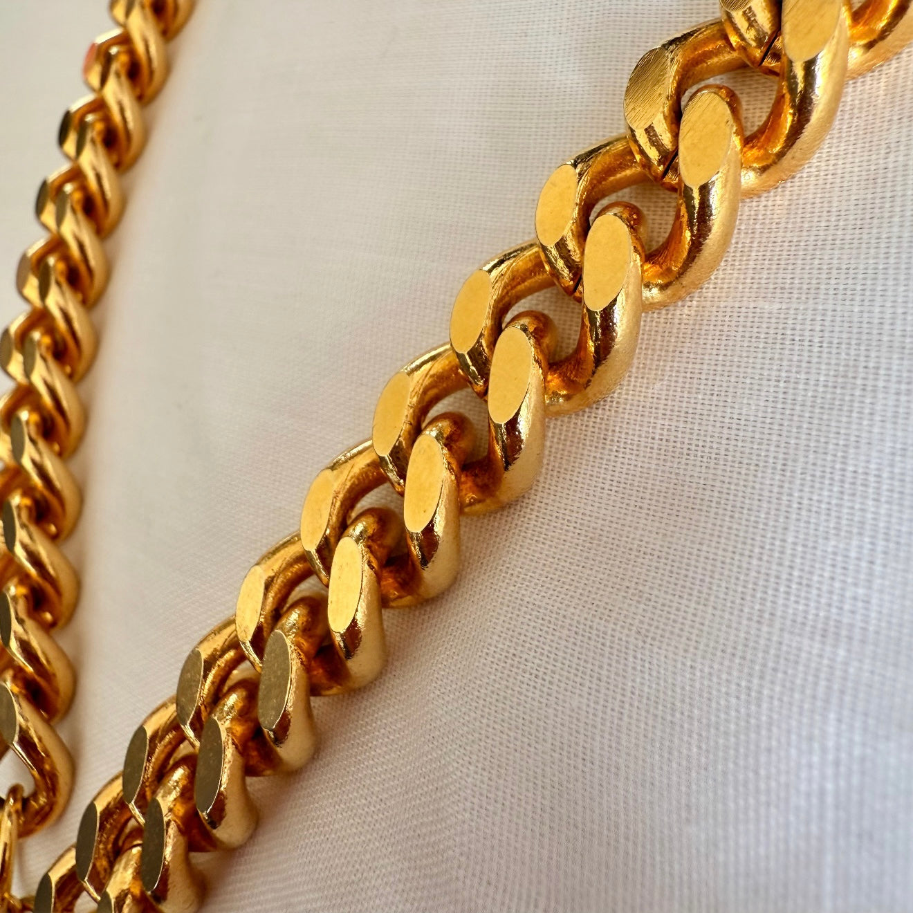 18ct gold plated Cherry Cuban image 2