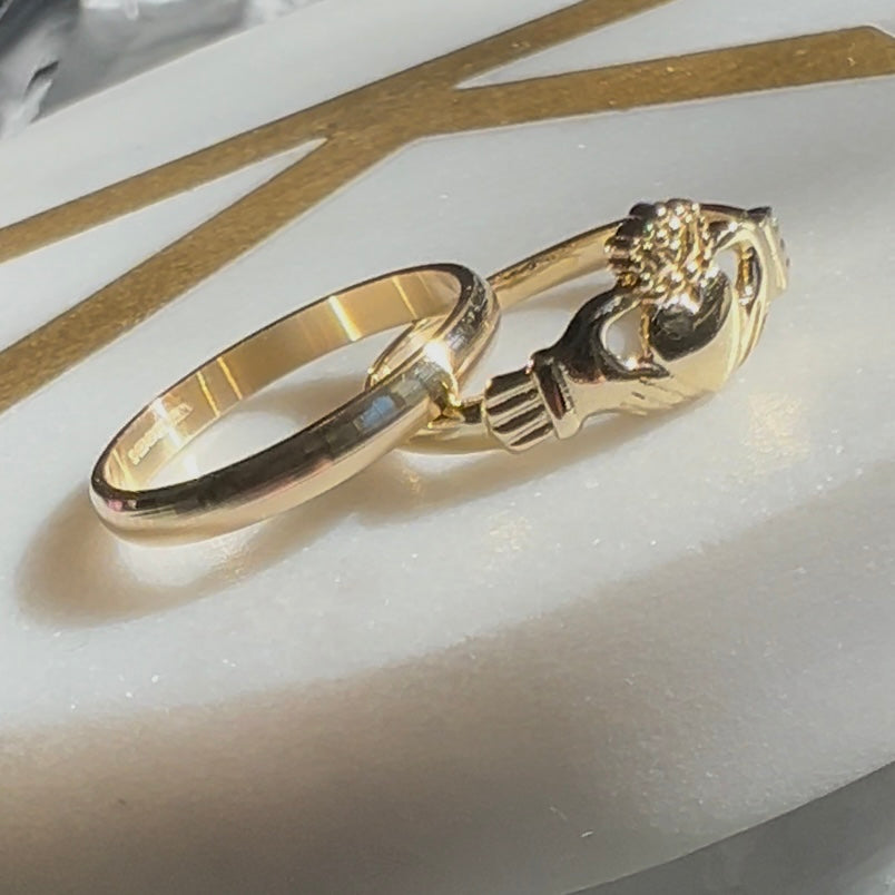 Claddagh pinky ring image 3